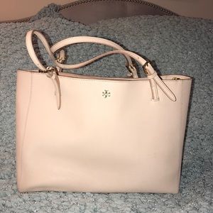 Tory Burch York Tote Large in light blush pink
